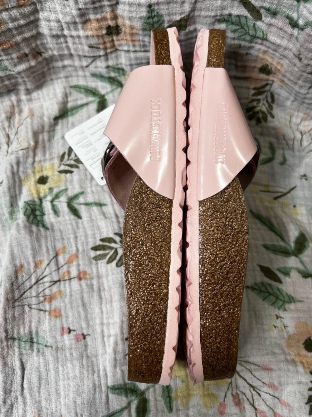 Birkenstock Pale Pink Madrid Slip On Big Buckle Sandals Womens EU 38 US 7/7.5 - Picture 3 of 4